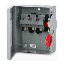 30A 600V 200KA General Electric Disconnect And Safety Switch THN3361
