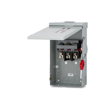 60A 600VAC 250VDC 3 Pole General Electric Safety Switch THN3362R