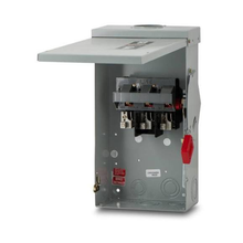 60A 480VAC 250VDC 3 Wire General Electric Heavy Duty Safety Switch THN3362