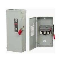 200A 600VAC 250VDC 3 Wire General Electric Safety Switch THN3364R