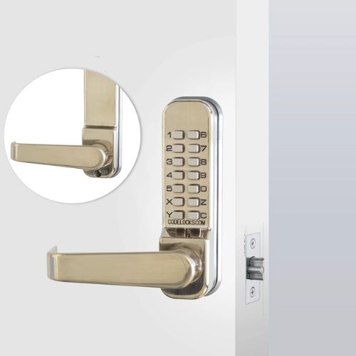 Medium Duty Mechanical With Tubular Latch and Tubular Latch Back to Back Locks