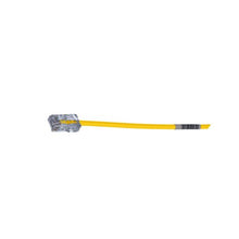 1 FT 28 AWG UTP Patch Cord Yellow UTP28CH1YL