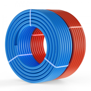 1/2" 2 x 100ft PEX Tubing Barrier 2 Rolls Radiant Floor Blue Red Heat Pipe P128-7-100RB