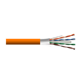 23 AWG Category 6 Plenum F/UTP 1000FT Orange Cable 10095838