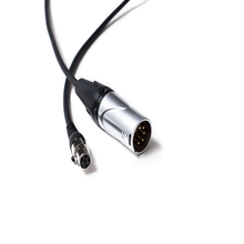 5 Pin Male XLR Video Headset Adapter SBJ-5