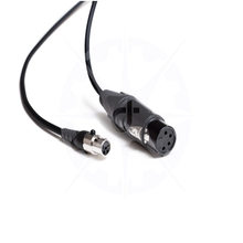 4 Pin Female XLR Audio Headset Adapter SBJ-3