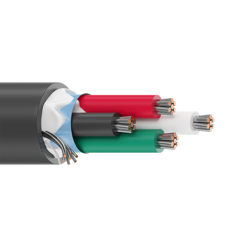 Belden 5302F1 18 AWG 4 Conductor Foil Shield Water-blocked Sound and Alarm Cable(500FT,1000FT)