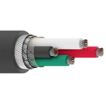 Belden 8424 20 AWG 4 Conductor 26x34 Stranding Tinned Copper Microphone Cable