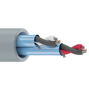 Belden 9729 24 AWG 2 Pair 7x32 Stranding Tinned Copper 300V Digital Audio Cable