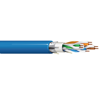 Belden 10GX63F 23 AWG 4 Pair Solid F/UTP 10GX Category 6A CMP 625MHz Enhanced Horizontal Cable