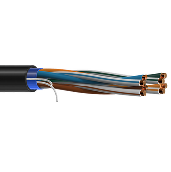 Belden 11700A 24 AWG 4 Pair Solid Bare Copper Cat 5e DataTuff MSHA CMR Industrial Ethernet Cable