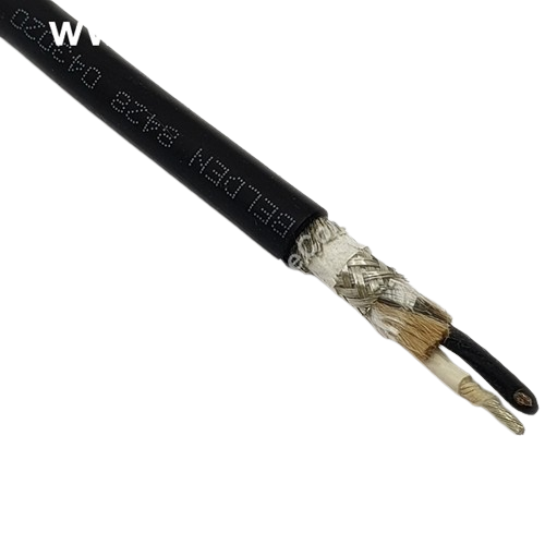 Belden 8428 18 AWG 2 Conductor 41x34 Stranding Tinned Copper 600V Microphone Cable