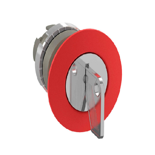 22mm ABB Non-illuminated Keyed Head Push Button Red P9M-EC4RN01