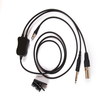 1/4" 3 Pin Male XLR With Stereo Plug SBJ-7