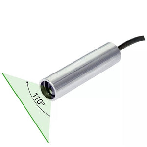 90 cm Focus 110 Deg 520 nm Class 1M Green Line Laser Module VLM-520-57 LPO-D110-F90