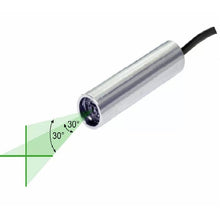 20 cm Focus 30 Deg 520 nm Class 1M Green Crosshairs Laser Module VLM-520-58 LPO-D30-F20