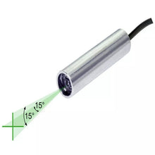 20 cm Focus 15 Deg 520 nm Class 1M Green Crosshairs Laser Module VLM-520-58 LPO-D15-F20