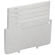 4" Square Device Ring Voltage Partition LVP41 (Pack Of 100)