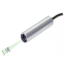 20 cm Focus 10 Deg 520 nm Class 1M Green Line Laser Module VLM-520-57 LPO-D10-F20
