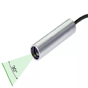 20 cm Focus 30 Deg 520 nm Class 1M Green Line Laser Module VLM-520-57 LPO-D30-F20