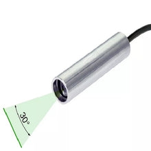 10 cm Focus 30 Deg 520 nm Class 1M Green Line Laser Module VLM-520-57 LPO-D30-F10