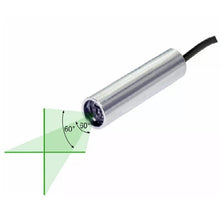 10 cm Focus 60 Deg 520 nm Class 1M Green Crosshairs Laser Module VLM-520-58 LPO-D60-F10