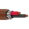 Belden 5500FE 22 AWG 2 Conductor 7x30 Stranding Bare Copper 300V Security and Sound Cable