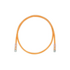 10' Belden CA21103010 24 AWG 4 Pair Solid Bare Copper Category 6A Orange 10GX Patch Cord