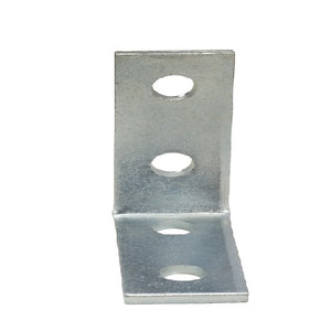 3.5" 4 Hole Corner Angle Bracket L220000EGTZ (Pack of 25)