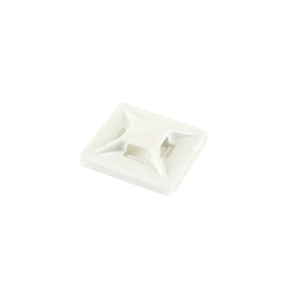 Adhesive Backed Natural Cable Tie Mounts