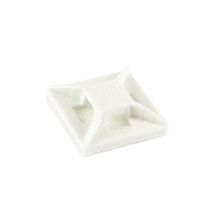 Adhesive Backed Natural Cable Tie Mounts