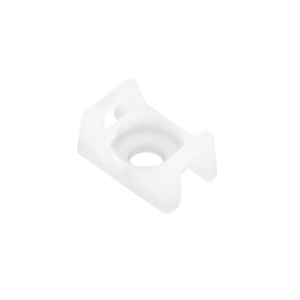 Screw Down Natural Cable Tie Mounts (Pack of 100)