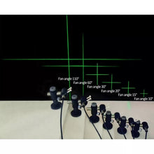 10 cm Focus 15 Deg 520 nm Class 1M Green Crosshairs Laser Module VLM-520-58 LPO-D15-F10