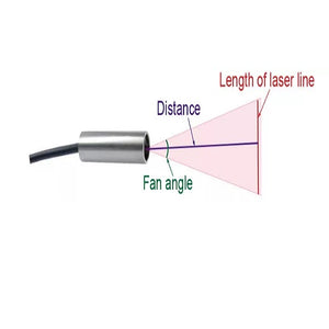 VLM-635-57 LPO-D45-F10 635 nm Red Line Class 45° 10 cm