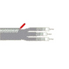 Belden 735A3 26 AWG 3 Conductor Solid Silvered Copper Covered Steel 300V Coax Cable