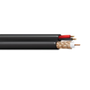 Belden 579945 25 AWG 1 Conductor 20 AWG 1 Pair Bare Copper 300V CCTV Plus Audio Cable