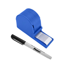 Dispenser Tape Pen Write On Label Kit