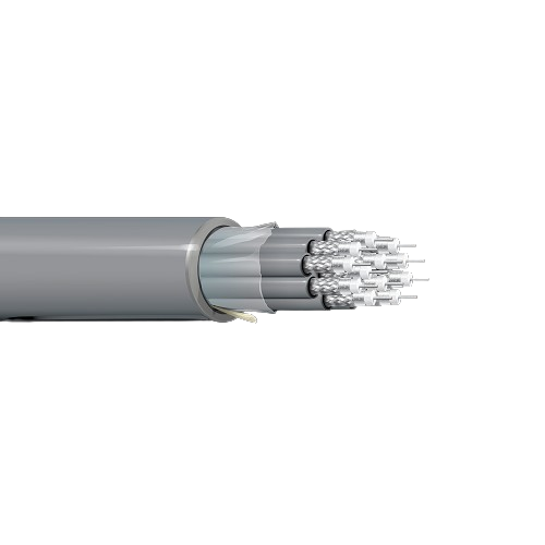 Belden 735A16 26 AWG 16 Conductor Solid Silvered Copper Covered Steel ...