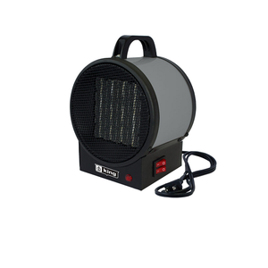 120V 750/1500W Portable Utility Heater w/ Stat Gray