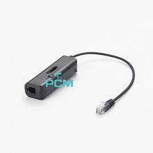 RJ9 Headset Adapter with 8 Circuit Lines Switch PCM-CCH-13