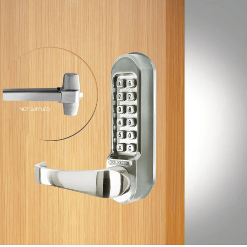 Stainless Steel Heavy Duty Mechanical Locks With An Extra Long Spindle Panic Access Kit CL500SS