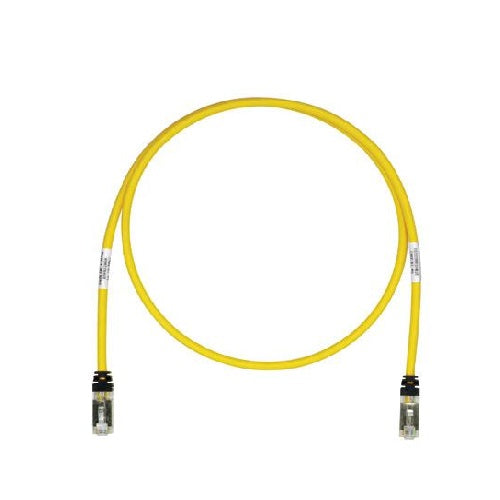 26 AWG Category 6A Shielded Patch Cord Yellow STP6X0.2MYL
