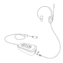 3.5mm Female to USB Male Headset Adapter PCM-CCH-11