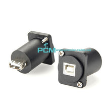 USB A to B Panel Mount D-Shape PCM-RPMC-34 (Pack of 500)