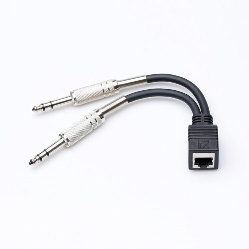 RJ45 Female to Dual TRS Male Adapter Cable for AXIA PCM-AXC-24