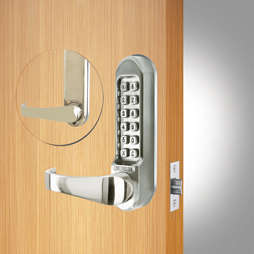Stainless Steel Heavy Duty Non Code Free Mechanical Locks With Tubular Latch and Back to Back Tubular Latch