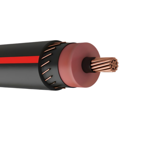 2 AWG 7 Str Copper Primary UD Cable 14 AWG 1/3 Neutral EPR / LLDPE MV-90 100% 115 mil 8 kV