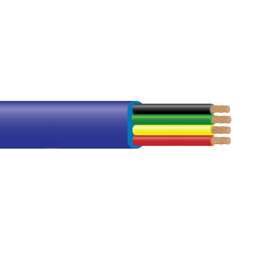 14 AWG 2C W/G Type THW HI-LO Supreme Parallel Water Well 600 Volt Cable