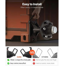 Shipping Container Wheels 6-Lug Wheels Kit Heavy Duty Shipping Container Axle with Ratchet Tie Down-Moves 20 ft - 40 ft Secure Transport for Dock