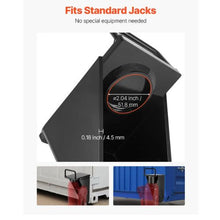 Shipping Container Jack Lug with U-Shaped Handle 1-Pack Storage Leveler Booster Withstands Sun & Rain Heavy Duty Container Jack Lug for Shipping Industry